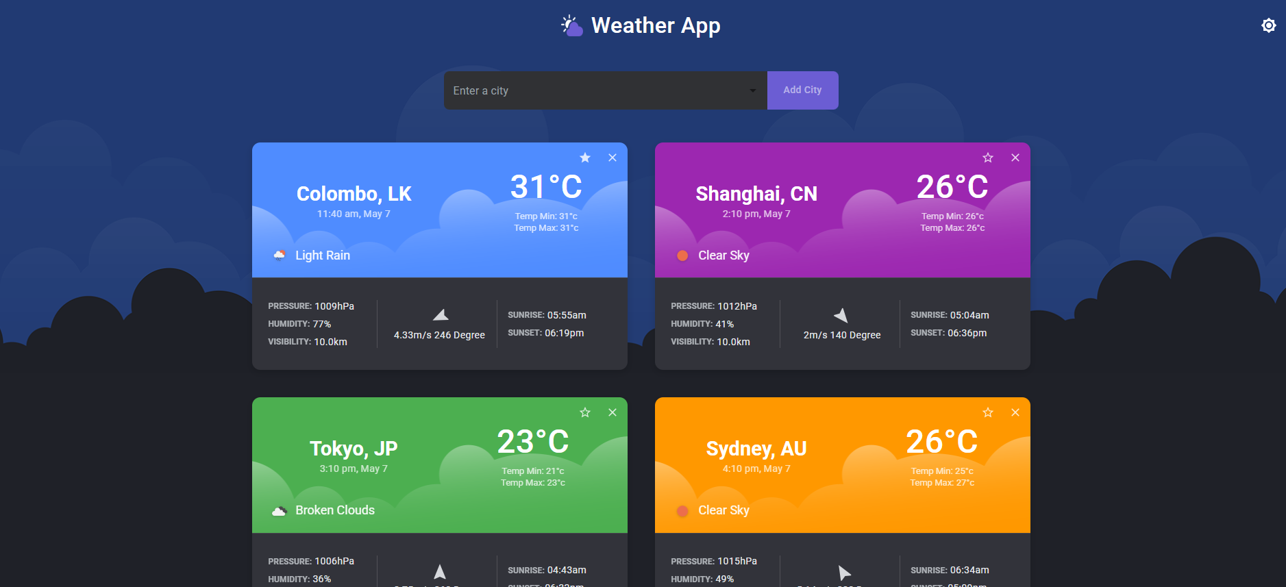Weather App